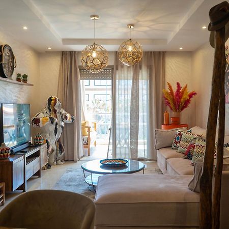 Magnifique Appartement Moderne De 2 Chambres Avec Piscine A 10 Min Du Centre De Marrakech Марракеш Экстерьер фото