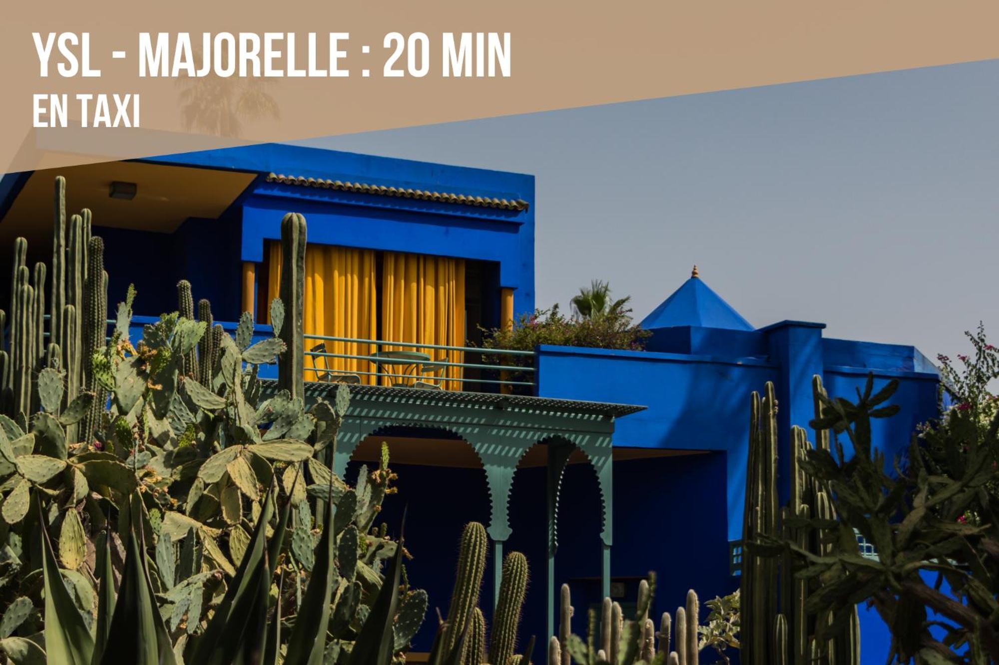 Magnifique Appartement Moderne De 2 Chambres Avec Piscine A 10 Min Du Centre De Marrakech Марракеш Экстерьер фото